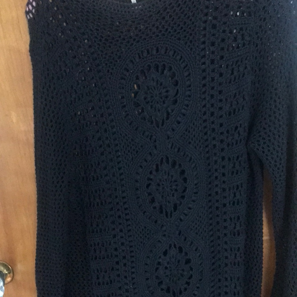 Lace long sleeve dress